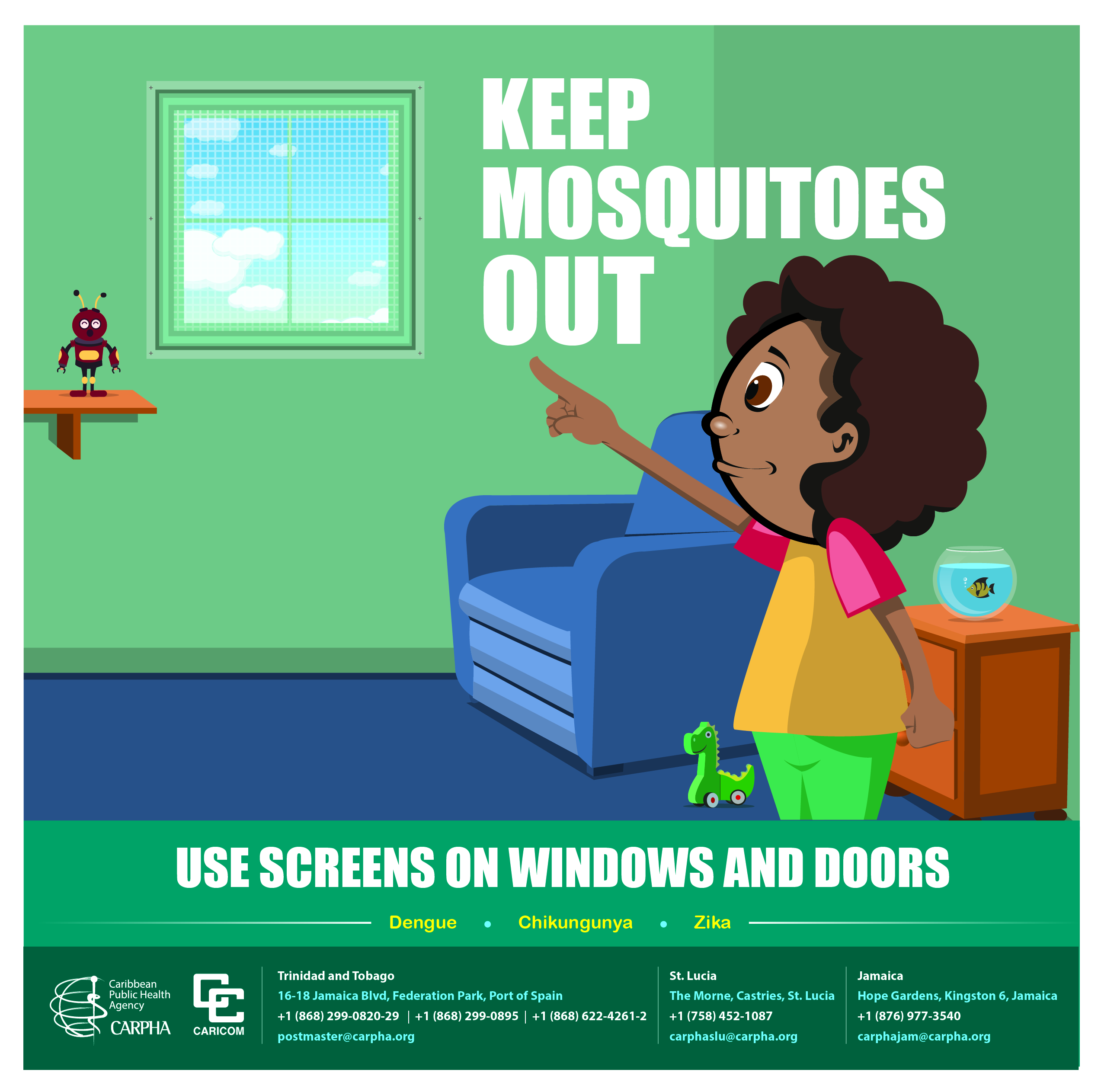 Keep Mosquitoes Out